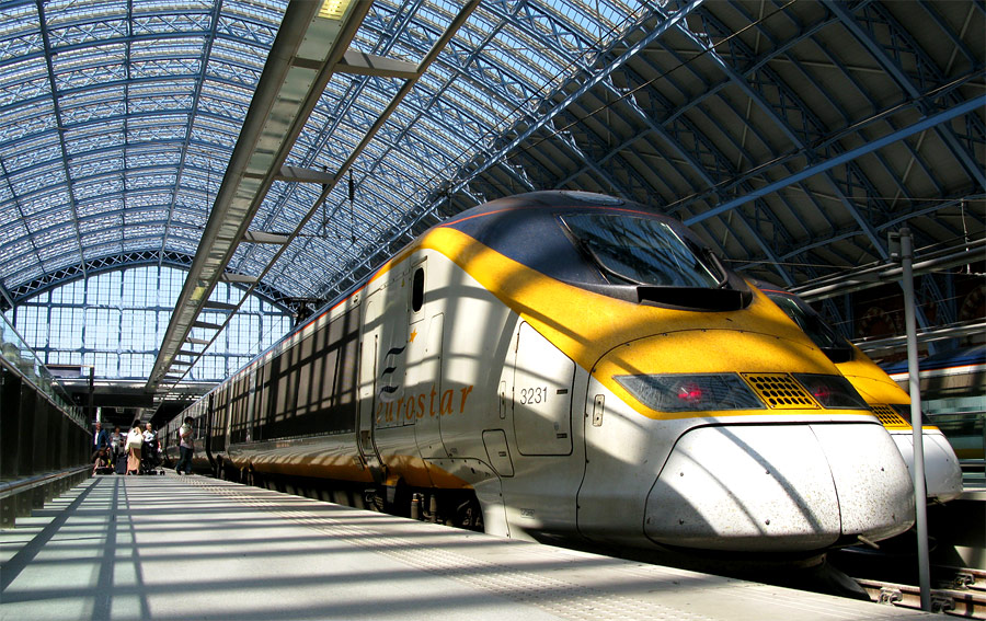 Поезд «Eurostar». © Neil Pulling/Flickr
