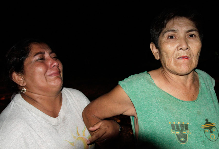 Задержание пикетчиков. © David Mercado/Reuters