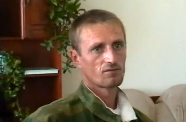 Андрей Попов, уклоняющийся от службы в ВС, известный как «Дагестанский раб». Кадр из видеоролика Youtube. © CaucasianKnot