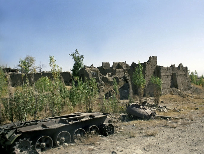 Поселок Пагман, расположенный в 20 километрах от Кабула.