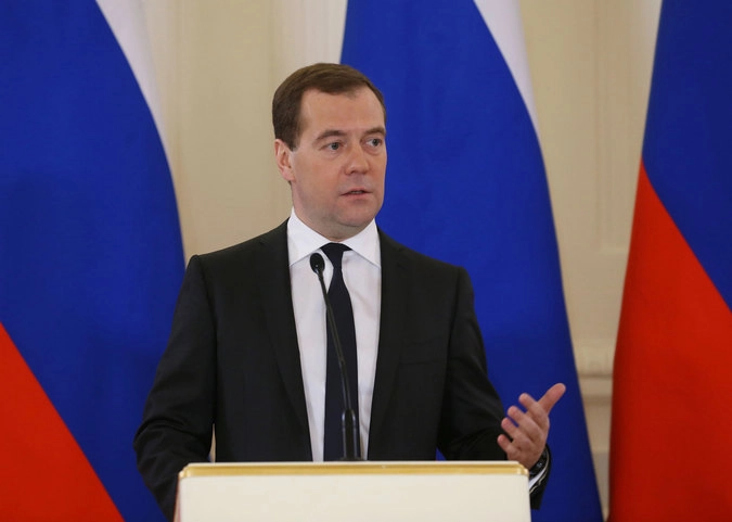  Председатель правительства РФ Дмитрий Медведев.
