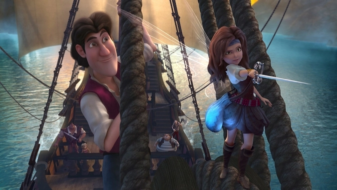 ​Кадр из мультфильма «Феи: Загадка Пиратского острова»