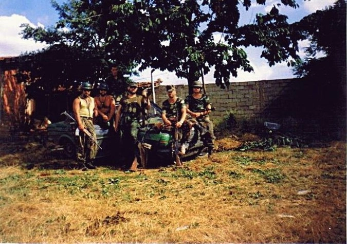 Русские добровольцы в Косово, 1999 год.