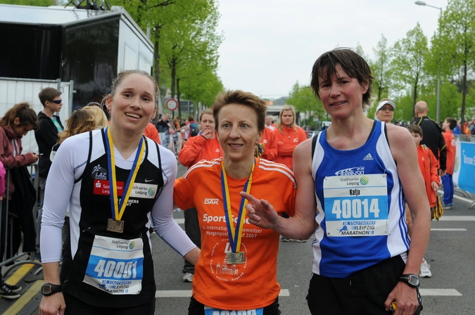 Carina Schipp (3 место), Anja Jakob (1 место) и Katja Borggrefe (2 место)
© Елена Сафонова