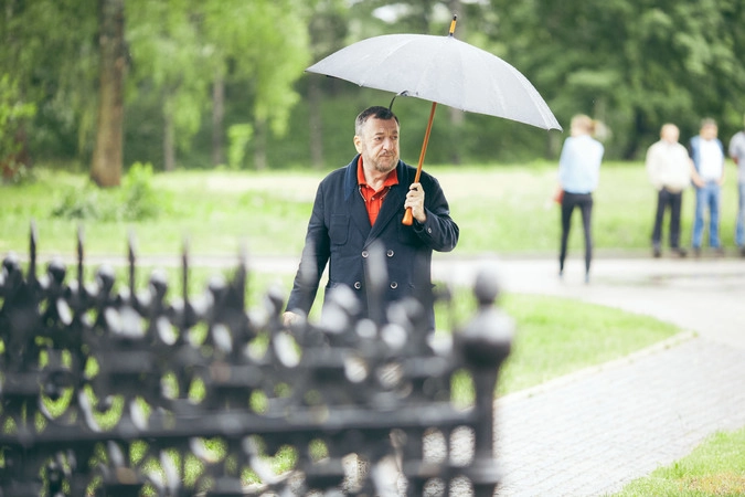 Президент фестиваля "Зеркало", режиссёр Павел Лунгин.