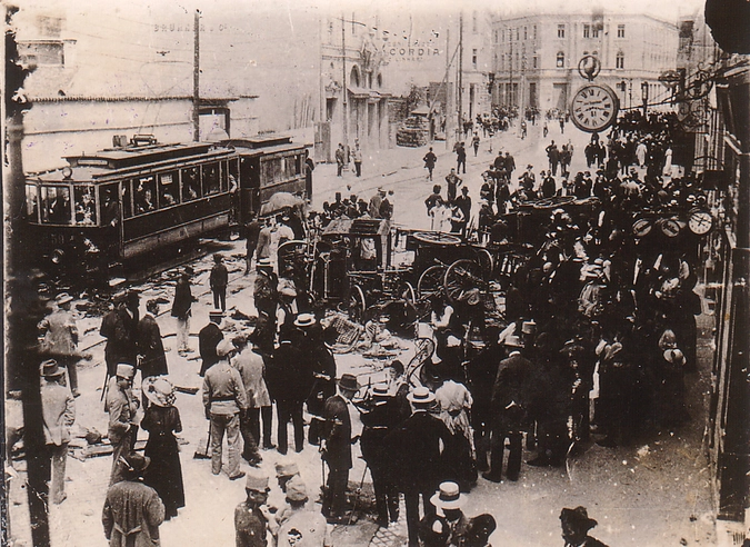 Антисербский погром в Сараеве, 29 июня 1914 года.