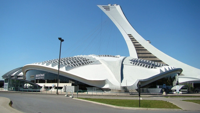 Проект Olympic Park в Монреале 1976 год.