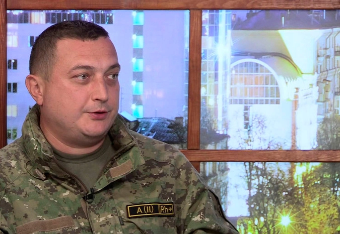 Командир батальона «Киев-1» Виталий Сатаренко.
