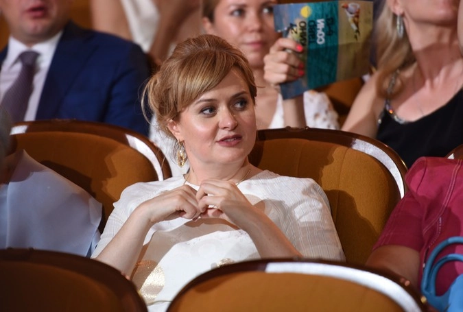 Актриса и продюсер Анна Михалкова на церемонии открытия 27-го Российского кинофестиваля "Кинотавр" в Сочи.
