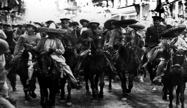 Генералы Вилья и Сапата входят в Мехико