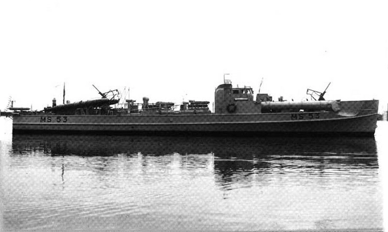 Итальянский торпедный катер MS-53