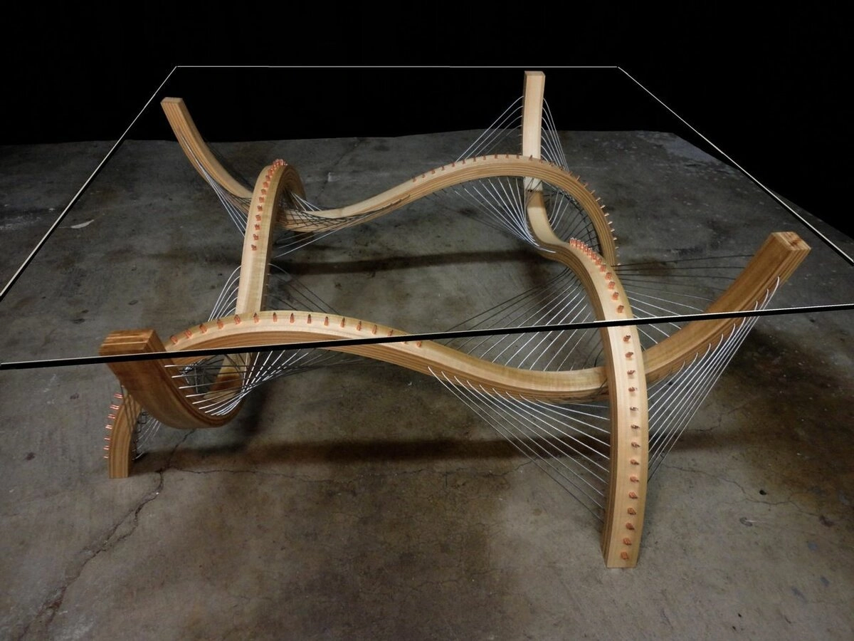 журнальный столик тенсегрити Robby Cuthbert журнальный столик тенсегрити Robby Cuthbert