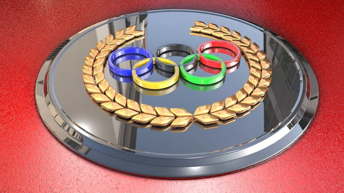 Олимпийские кольца.