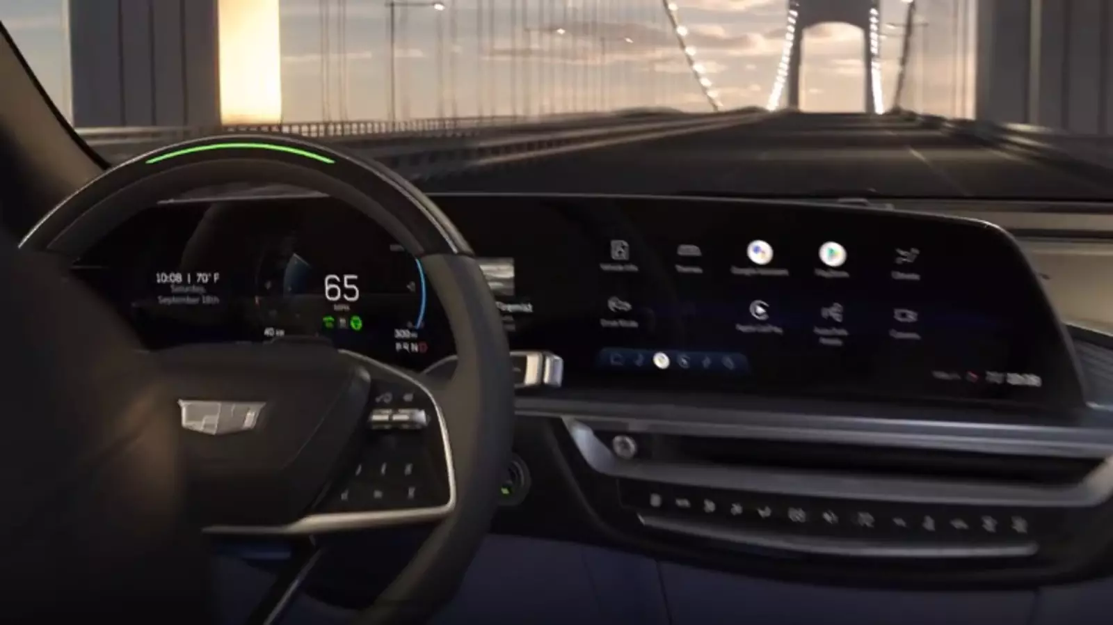 Интерьер Cadillac LYRIQ Интерьер Cadillac LYRIQ