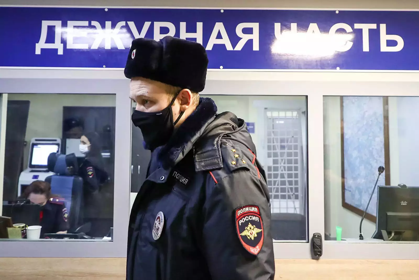 Отделение полиции © Антон Новодережкин/ТАСС