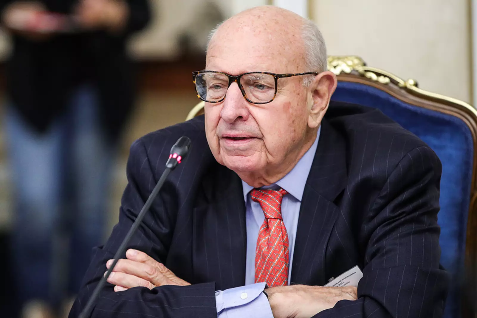 Бывший заместитель госсекретаря США по политическим вопросам, бывший посол США в ООН и России Томас Пикеринг Бывший заместитель госсекретаря США по политическим вопросам, бывший посол США в ООН и России Томас Пикеринг