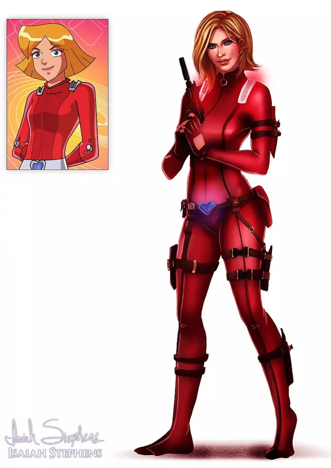 Кловер из «Totally Spies». Кловер из «Totally Spies».