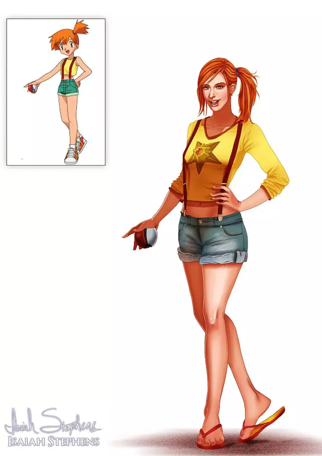 Мисти из «Покемонов». Мисти из «Покемонов».