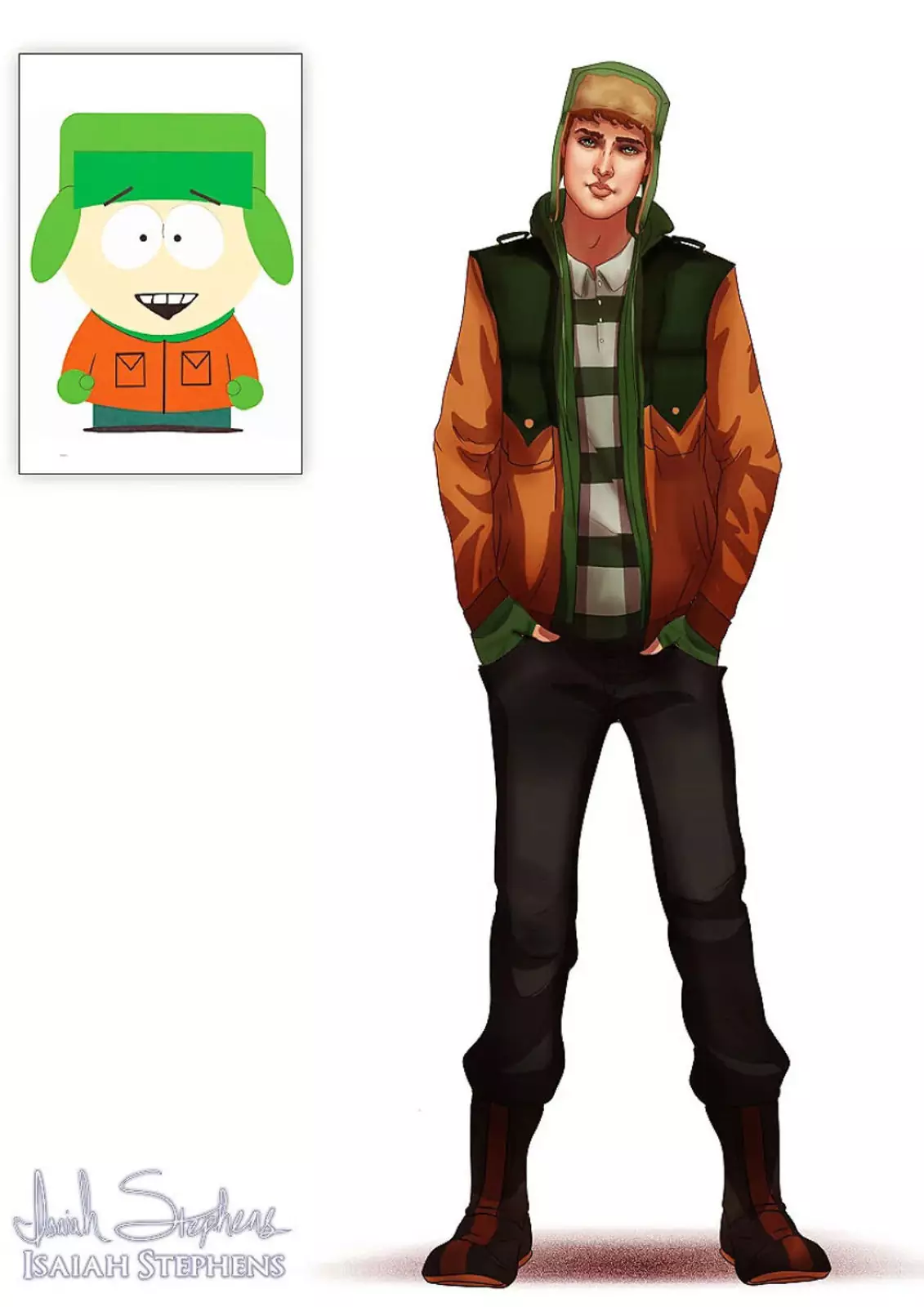 Кайл Брофловски из «Южного парка». Кайл Брофловски из «Южного парка».