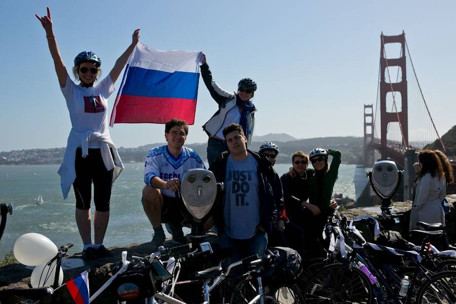 Велопробег За Честные Выборы в Сан Франциско © Костя Кислый