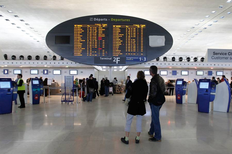 В Аэропорту имени Шарля де Голя © Gonzalo Fuentes/REUTERS