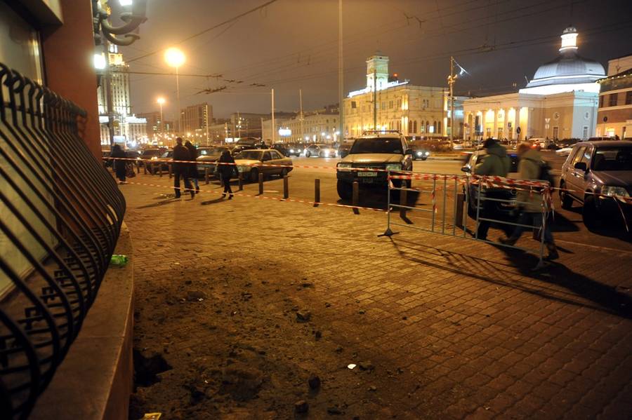 Комсомольская площадь после хлопка © Василий Макисмов/Ridus.ru