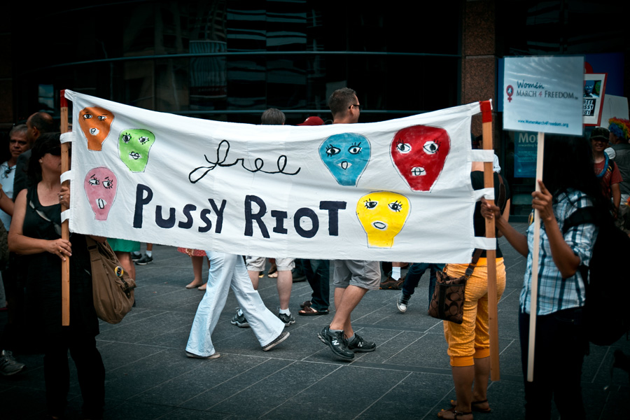 Global Pussy Riot Day - Toronto © izum