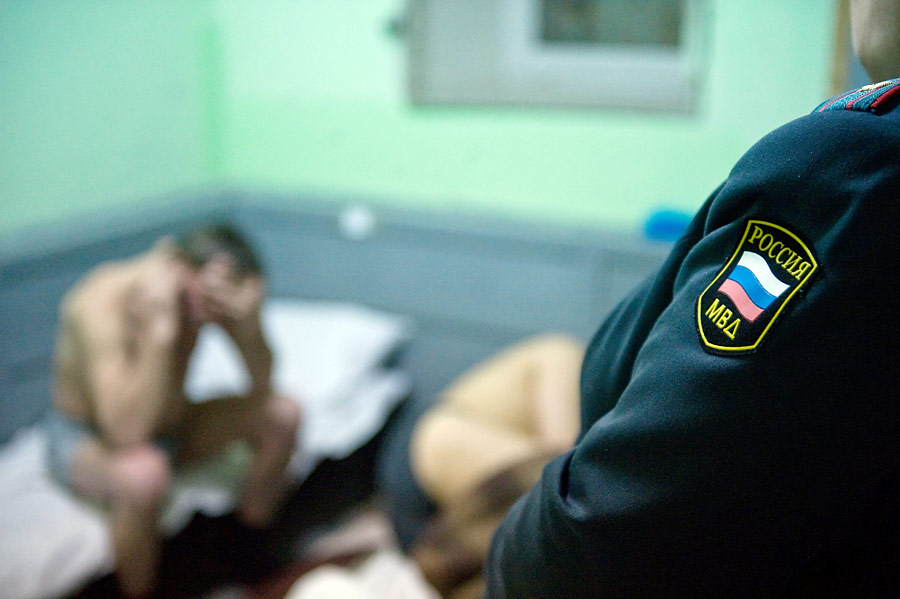 В химкинском медицинском вытрезвителе. © Григорий Сысоев/РИА Новости