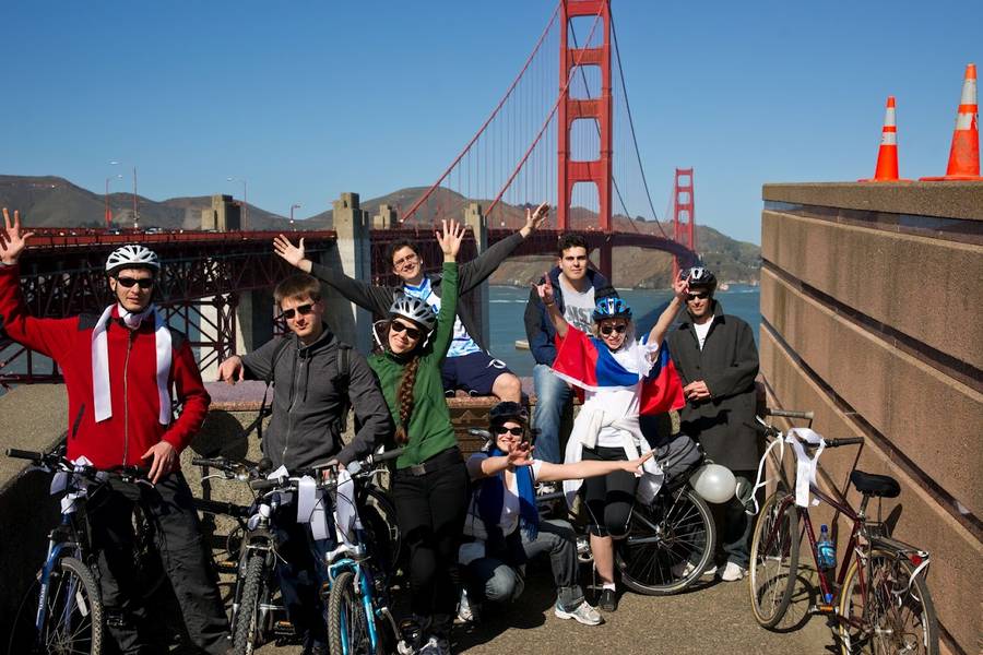 Велопробег За Честные Выборы в Сан Франциско. © Костя Кислый
