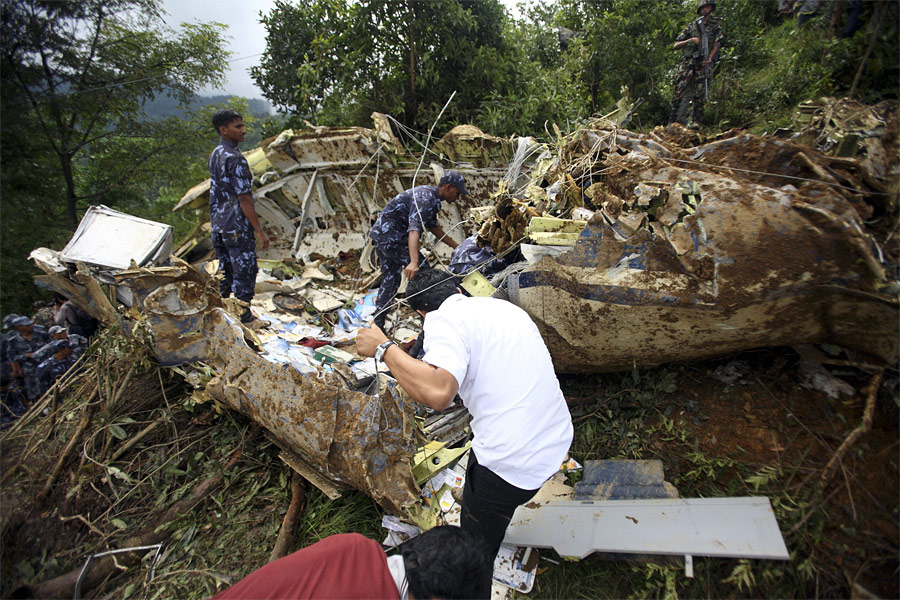 На борту находились 19 человек. © Navesh Chitrakar/Reuters