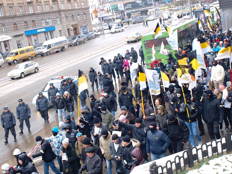 «Русский Марш-2011» в Новосибирске. © finikova-malina.livejournal.com