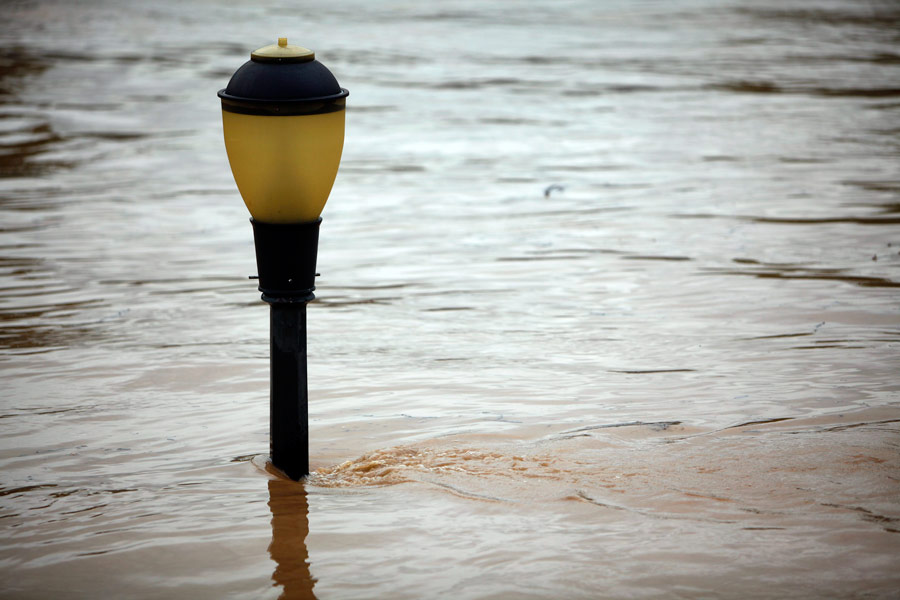 Наводнение в Кингстоне, штат Пенсильвания. © Reuters / ERIC THAYER