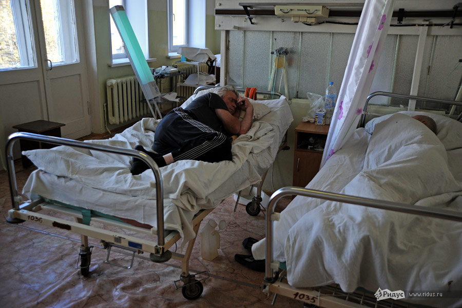 В седьмой городской больнице Твери. © Василий Максимов/Ridus.ru