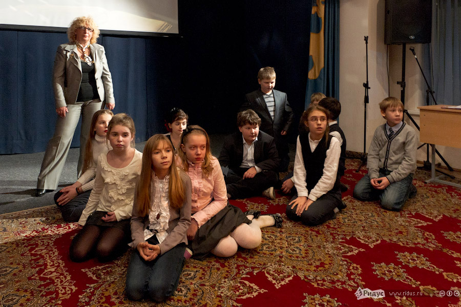 Ученики «Промо-М» слушают Еву Александровну © Екатерина Бычкова/Ridus.ru