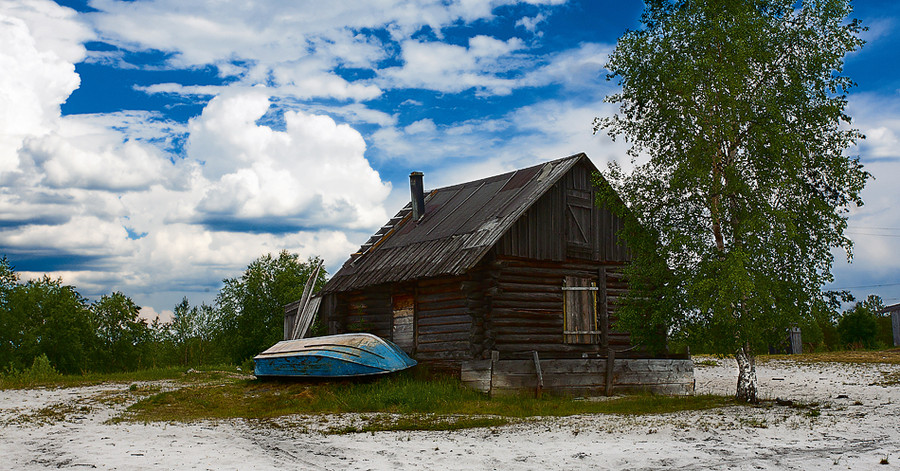 Рыбачий дом в посёлке Толька (Пуровская)