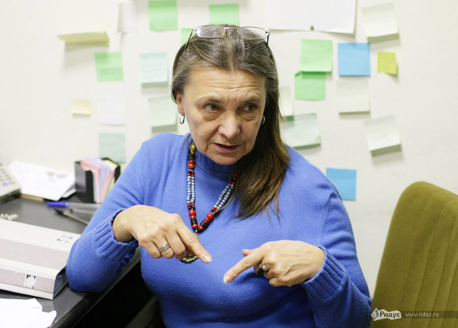 Руководитель программы помощи бездомным Марина Феликсовна © Антон Тушин/Ridus.ru