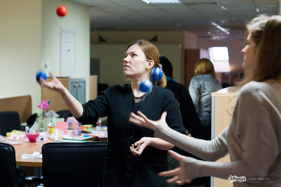 Попытки жонглирования © Екатерина Бычкова/Ridus.ru