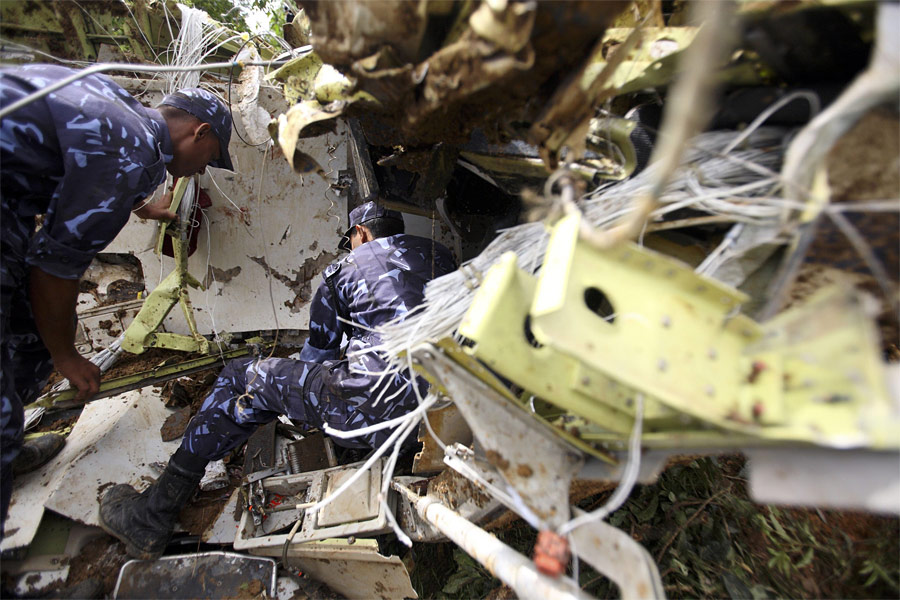 Разбившийся самолет принадлежал частной авиакомпании Buddha Air. © Navesh Chitrakar/Reuters