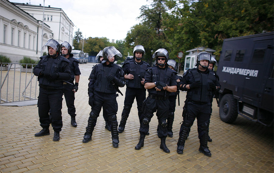 Болгарская полиция. © Stoyan Nenov/Reuters