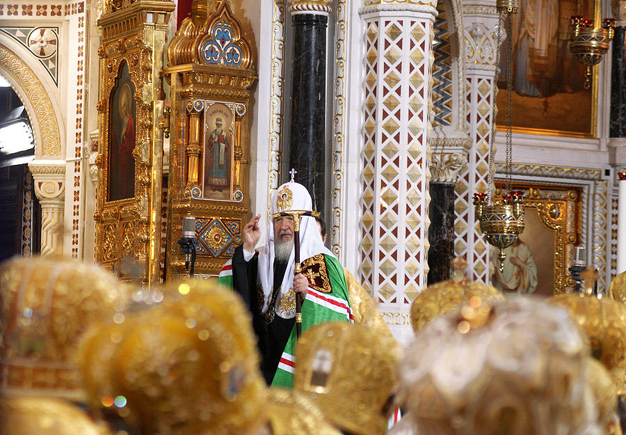 Патриарх Московский и всея Руси Кирилл © Евгений Борисов / ОКО Фото