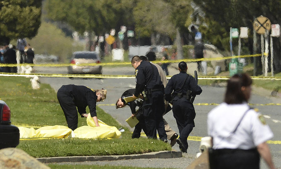 В калифорнийском университете убиты семеро студентов. © Noah Berger/AP Photo