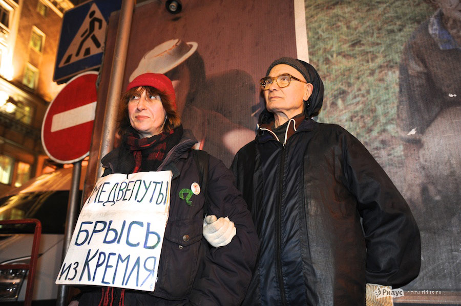 Разгон митинга оппозиции на Триумфальной площади в Москве. © Антон Белицкий/Ridus.ru