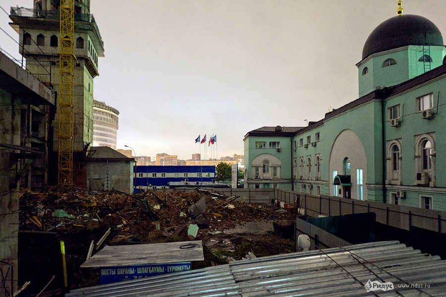 Развалины Московской соборной мечети. © Ridus.Ru