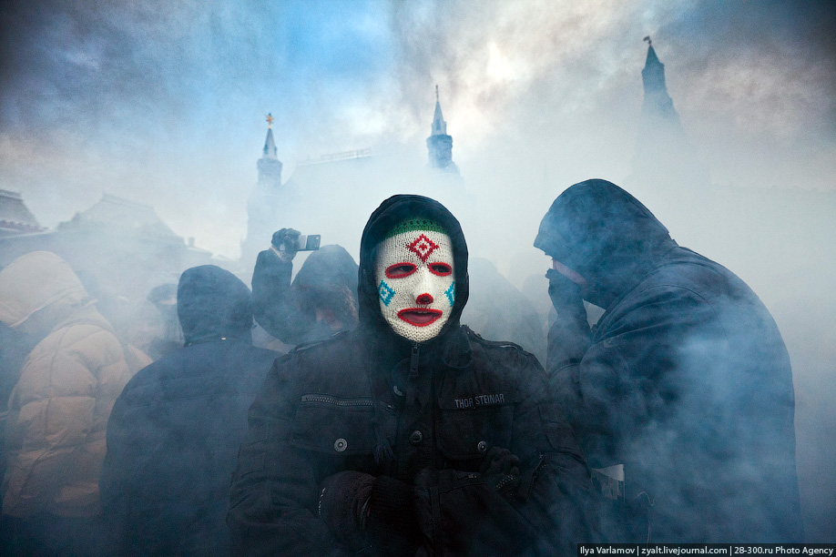 Декабрьские беспорядки на Манежной площади в Москве  2010 года.