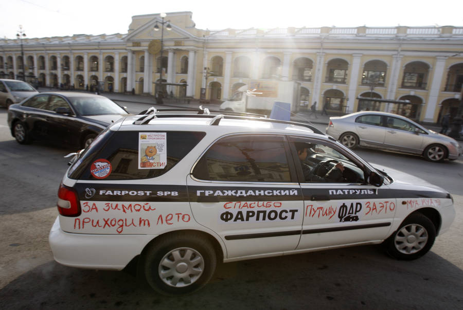 Автомобиль в маркировке Гражданского патруля ФАР. Архивное фото. © Вадим Жернов/РИА Новости