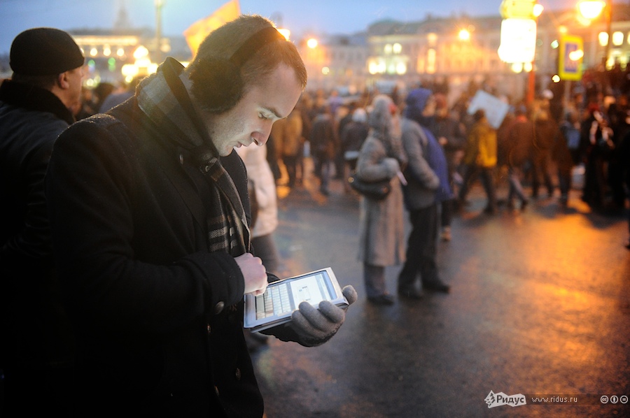 Митингующие на Болотной площади в Москве 10 декабря 2011 года. © Антон Белицкий/Ridus.ru