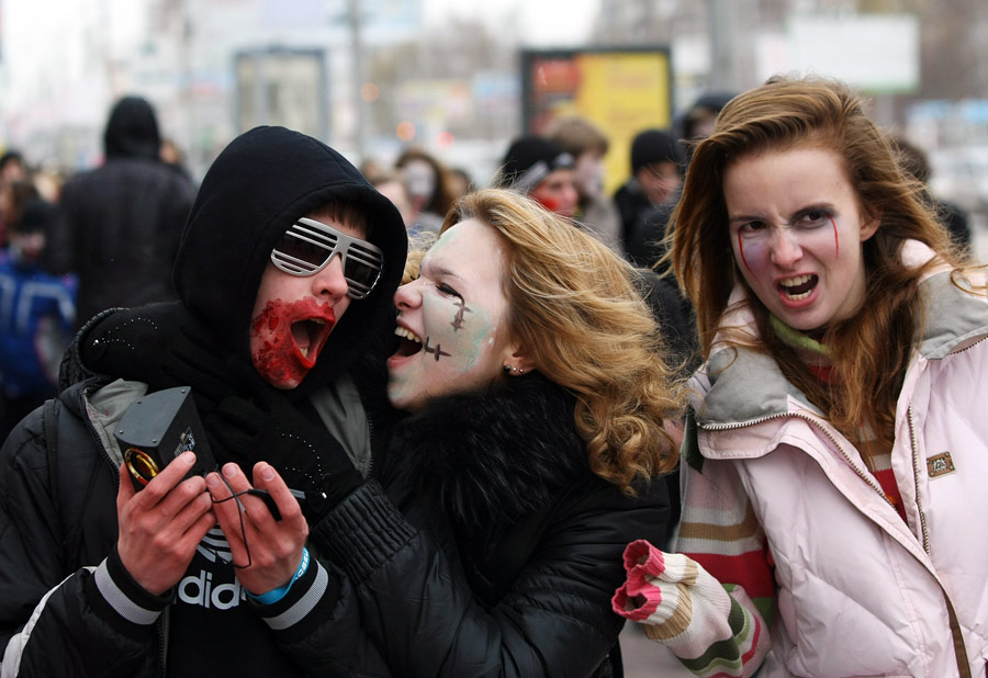 На «Демон_страции» в Новосибирске. © Александр Кряжев/РИА Новости