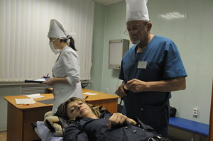 На фото: Светлана Пастухова в больнице