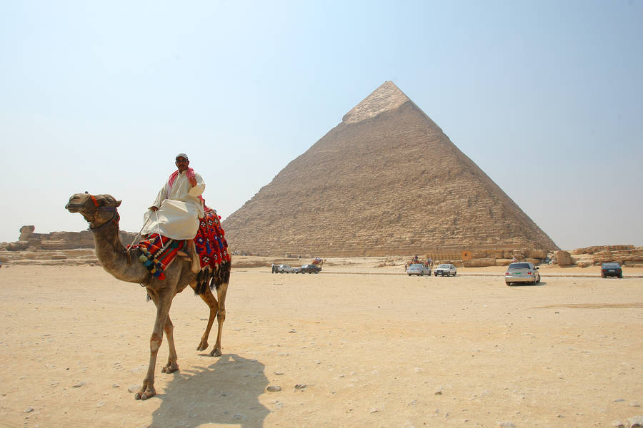 Египет. Гиза. Пирамида Хефрена. © Владимир Смирнов/ИТАР-ТАСС
