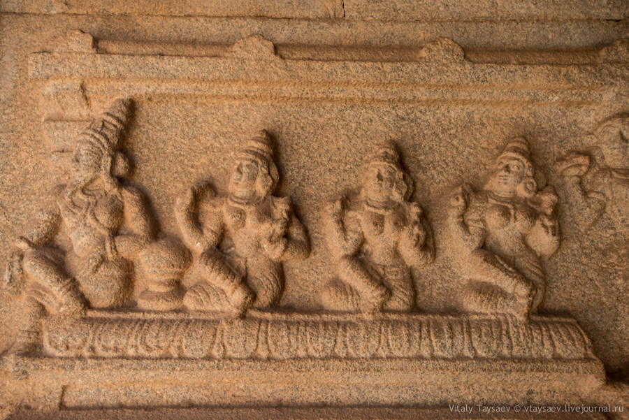 Sculptures of Vijayanagar empire, Karnataka, India